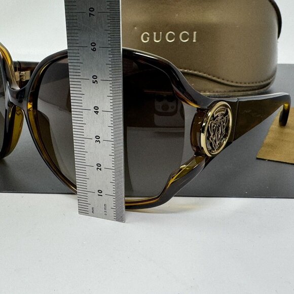 GUCCI Sunglasses Butterfly Tortoise shell GG 3061/S Italy 1934 Knight Logo main image 9